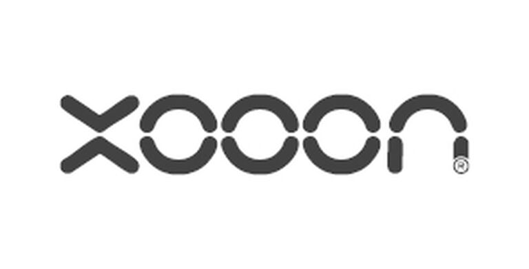 Weißes Bild mit Schriftzug "Xooon"